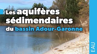 Les aquifères sédimendaires du bassin AdourGaronne [upl. by Llehcam]