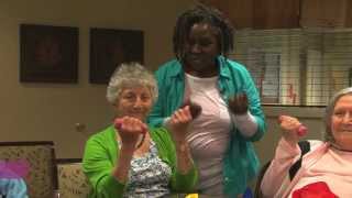 Function Focused Care for Assisted Living Residents  Encouraging Group Activity [upl. by Bouzoun]