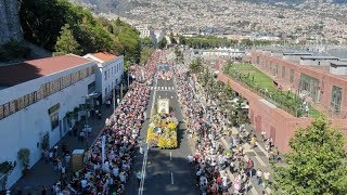 Madeira Flower Festival  Festa da Flor 2019 Drone [upl. by Maitland]