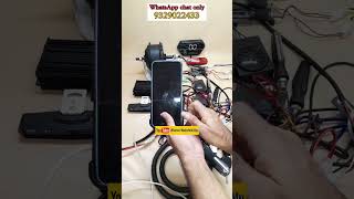 Dk Electric Cycle Hub Moter kit 48v 350w full connection testing video [upl. by Eleaffar]