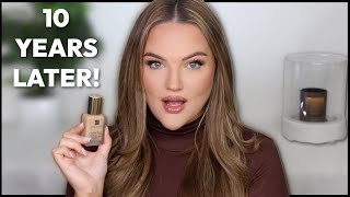 REVISITING ESTEE LAUDER DOUBLE WEAR FOUNDATION 10 YEARS LATER [upl. by Rikahs]