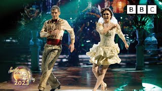 Nigel Harman and Katya Jones Cha Cha Cha to I Was Made For Lovin You by Kiss ✨ BBC Strictly 2023 [upl. by Hnamik]