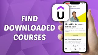 How to Find Downloaded Course on Udemy [upl. by Rangel]