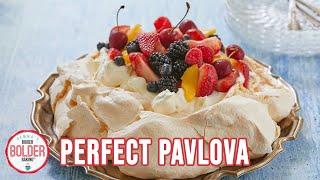 5 Simple Steps to Perfect Pavlova The Crunchy Marshmallowy Meringue Dessert [upl. by Anhavas608]