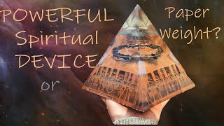 The Resin Arts ORGONITE PYRAMID with Copper amp Iron powder [upl. by Saleem820]