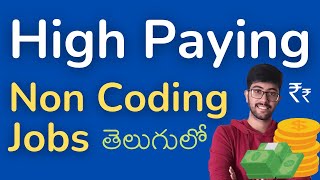 High Paying Non Coding Jobs in Telugu  Vamsi Bhavani [upl. by Kleeman]