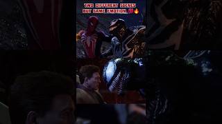 TWO EPIC SCENES OF VENOM WITH ONE POWERFUL EMOTION IN SPIDERMAN 2 💯😲 PS5 spiderman marvel [upl. by Mascia]