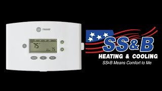 Setting Up Your Trane XR402 Thermostat A Comprehensive Guide [upl. by Nosro80]