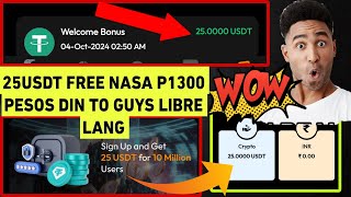 ULTRAPRO FREE 25usdt nsa P1300 libre lang no PUHUNAN kahit no invite pasok ka jan ganito lng gawin [upl. by Lateh]