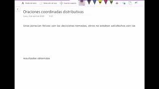 Análisis de oraciones coordinadas distributivas [upl. by Anoed]