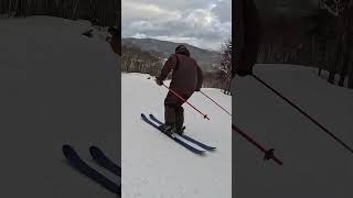 Quick Top to Bottom Run on the 2024 Candide Skis Resort 101 with SkiEssentialscom [upl. by Arramahs110]