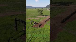 Implantação de terraços agrícolas O Agro não para 🚜🌱 agro agricultura [upl. by Dacie545]