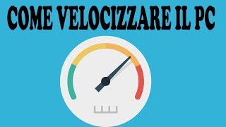 Come velocizzare avvio di Windows senza utilizare programmi di ottimizzazione [upl. by Knah]