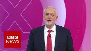 Jeremy Corbyn pressed over whether hed use nuclear weapons  BBC News [upl. by Helas]