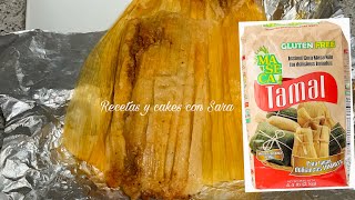 COMO HACER TAMALES CON MASECA RECETA MUY FACIL PARA PRINCIPIANTES [upl. by Aivonas]