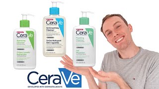 Which CeraVe Cleanser is Right for You  CeraVe Skincare Review [upl. by Emmye]