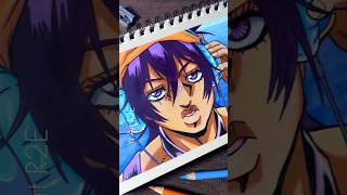 Dibujo Narancia  Jojo’s Bizarre Adventure  narancia jojosbizarreadventure [upl. by Kistner87]