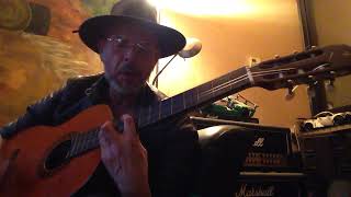 Burny Hill  Yahshua Ha Mashiach Please Stop The War   Spanish Guitar Song [upl. by Elletnahs]