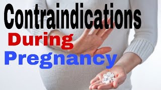 Drugs contraindicated during pregnancy and their side effects MisMedicine [upl. by Ecnar]