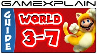 Super Mario 3D World  World 37 Green Stars amp Stamp Locations Guide amp Walkthrough [upl. by Mueller]