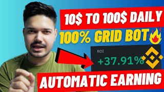 Binance Spot GRID Trading  Online EARNING With Ai Bot [upl. by Ebberta]