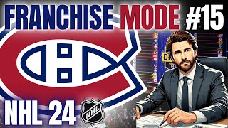 15 NHL 24 FRANCHISE MODE  MONTREAL CANADIENS [upl. by Yerhcaz]