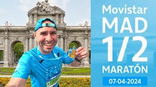 Movistar Medio Maratón Madrid 2024 070424 [upl. by Hortensa]