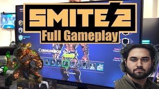 FIRST SMITE 2 CONQUEST GAMEPLAY Cernunnos Carry FULL GAMEPLAY [upl. by Iline]