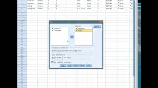 SPSS numerical and visual output with 1 and 2 variables [upl. by Ellerrehs]