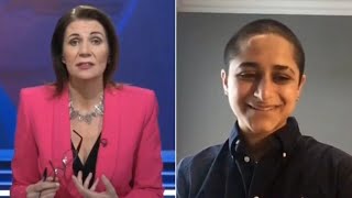 Lefties losing it Talk TV host refuses to ‘pander’ to nonbinary guest’s pronouns [upl. by Ocko]