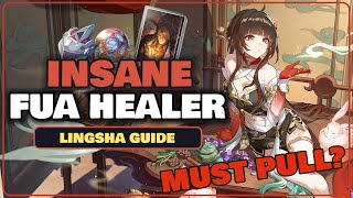 Lingsha Full Guide  Best Relic Light Cones Teams  Honkai Star Rail [upl. by Akienom945]