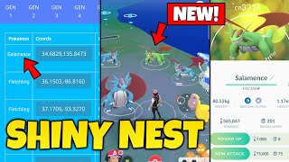 Pokémon Go Unlimited Shiny Pokemmon Nest Coordinates  Pokemon Go Best Shiny Pokemon Tracker [upl. by Ruiz299]