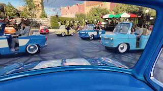 2024Disneyland Luigis Rollickin Roadsters Full Ride  4K POV [upl. by Nohsid]