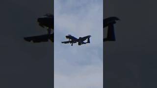 Low FlyBy A10 Thunderbolt quotWarthog at Fairchild AFB Skyfest Airshow pyro8455 shorts [upl. by Giverin]