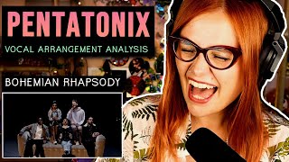 PENTATONIX  Bohemian Rhapsody Vocal Coach Analysis amp Reaction [upl. by Tedman625]