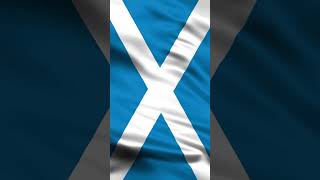 SCOTLAND  ALBA  Waving Flag  1 Hour  4K [upl. by Jorgensen]