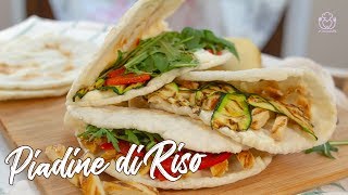 Piadine con Farina di Riso  Morbide Velocissime e Senza Glutine [upl. by Ashti82]