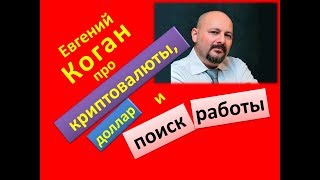 Евгений Коган про криптовалюты доллар и поиск работы [upl. by Barfuss256]