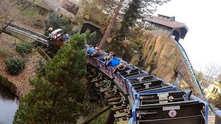 Alpenexpress quotEnzianquot 4K 2023 On Ride POV  EuropaPark [upl. by Chandos]