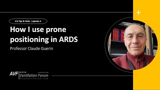 How I use prone positioning in ARDS – Professor Claude Guerin [upl. by Auof]