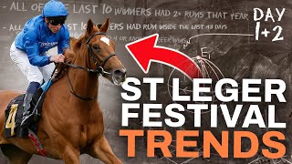 St Leger Festival TRENDS that will help you WIN 📊  Day 1 amp 2 Doncaster Tips [upl. by Soni]