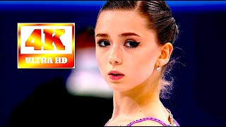 Камила Валиева Kamila VALIEVA🇷🇺BTS Ladies Short Program 2022 Beijing Olympics NBC amp 1TV4K [upl. by Hands]