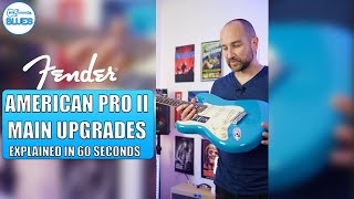 Fender American Pro Stratocaster Upgrades Explained [upl. by Shena]