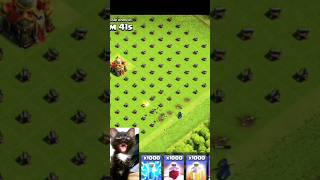 Royal Champion VS mortar base in the COC clashofclans youtubereels youtubrviral [upl. by Verner]