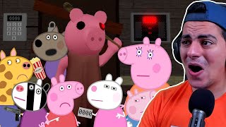 PEPPA vs PIGGY  Scariest Peppa Pig Animated Horror Story [upl. by Nirehs]