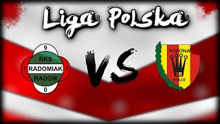 Liga Polska Radomiak vs Korona Kielce 20092024 godzina 1800 [upl. by Buckden]