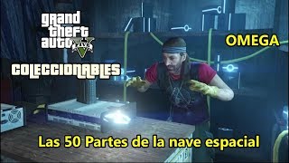 GTA V Modo Historia Coleccionables Las 50 partes de la nave espacial  Omega [upl. by Ackley785]