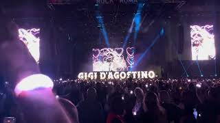 Gigi d’Agostino Live concert Rock in Roma 372024 [upl. by Arissa]