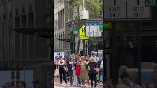 Donald Trump ll New York City FLOODED with Trump Supporters SHOCKING footage [upl. by Otho]