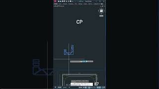 AutoCAD COPY CP ENTER IN AUTOCAD autocadshorts sketchuphindishorts shorts [upl. by Anilrats]